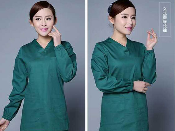 女式长袖手术服
